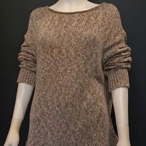 Vince Marled Knit Pullover Sweater - Size XL
